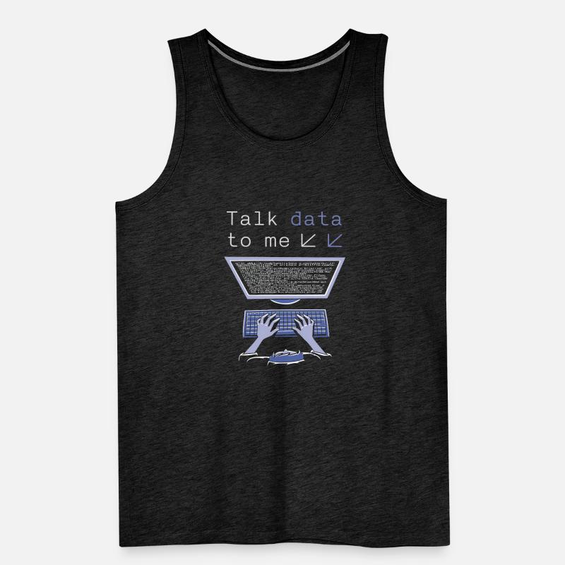 Big Data Engineer Science Data Analyst Pc Männer Premium Bio Tank Top