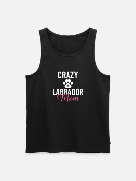 Labrador Liebhaber Geschenke - Männer Premium Bio Tank Top - Schwarz