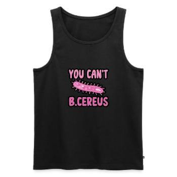 Biologie Lehrer Motiv Naturwissenschaft - Männer Premium Bio Tank Top - Schwarz - Vorne - Michal (187cm)