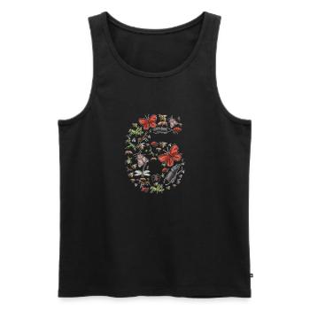 Collectionneurs d’insectes, insectes, amateurs de coléoptères, entomologistes - Débardeur bio Premium Homme - noir - Devant - Michal (187cm)
