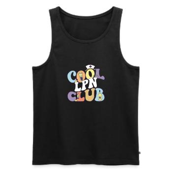 Cool Lpn Club Registered Nurse Medical - Männer Premium Bio Tank Top - Schwarz - Vorne - Michal (187cm)
