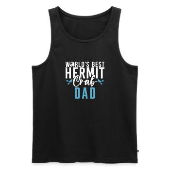 Hermit Crab Gifts - Men's Premium Organic Tank Top - black - Front - AI Model Male 178 light (178cm)