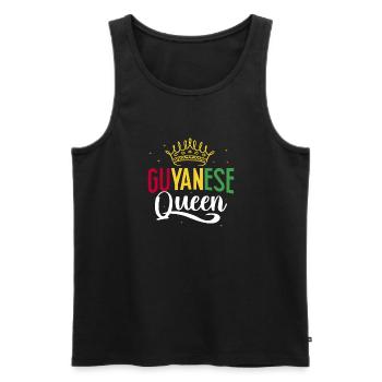 Guyana Flag Guyanese Guyana - Men's Premium Organic Tank Top - black - Front - Michal (187cm)