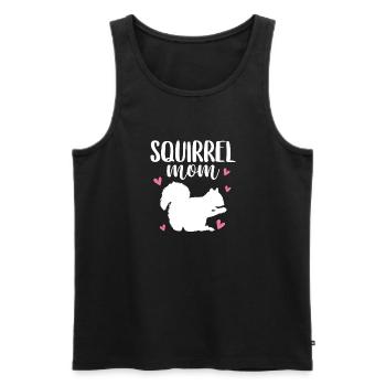 Squirrel Mom Mother's Day Women Rodent Forest Anim - Men's Premium Organic Tank Top - black - Front - Michal (187cm)