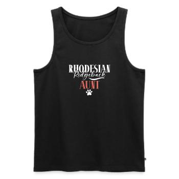 Cadeaux Rhodesian Ridgeback - Débardeur bio Premium Homme - noir - Devant - Michal (187cm)