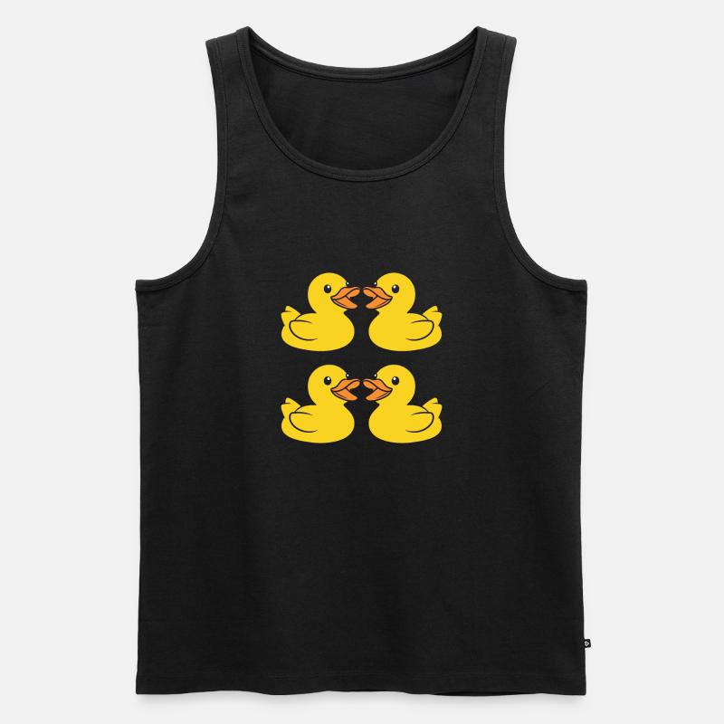 Kleiner Fleischer - Männer Premium Bio Tank Top - Schwarz