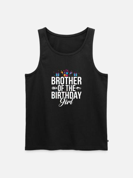 Brother Gifts - Men's Premium Organic Tank Top - black
