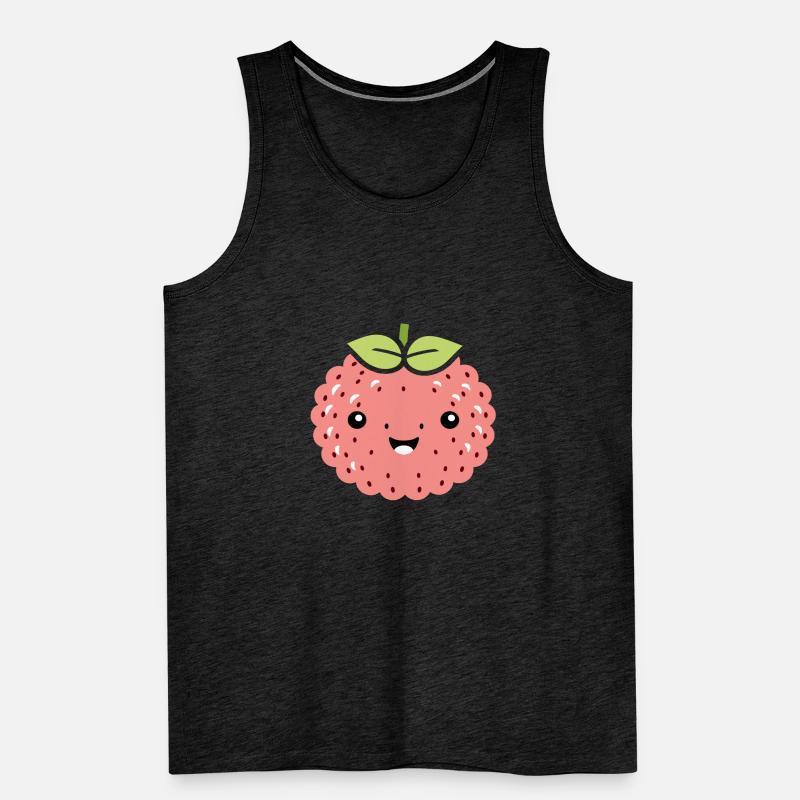Fruit Humour little lychee Men's Premium Organic Tank Top