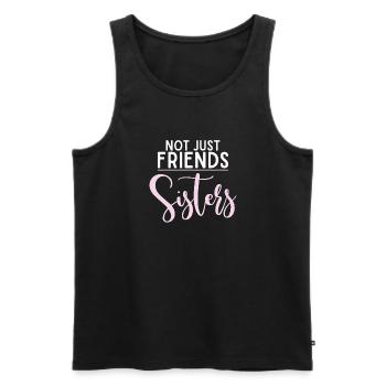 Sister Gifts - Men's Premium Organic Tank Top - black - Front - Michal (187cm)