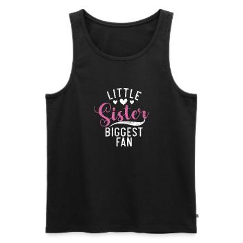 Sister Gifts - Men's Premium Organic Tank Top - black - Front - Michal (187cm)