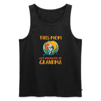 Grandma Gifts - Männer Premium Bio Tank Top - Schwarz - Vorne - AI Model Male 178 light (178cm)