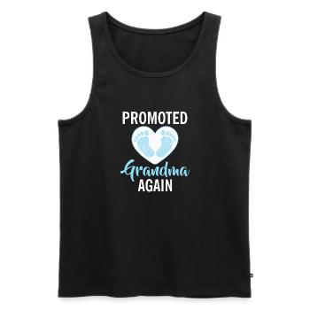 Grandma Gifts - Männer Premium Bio Tank Top - Schwarz - Vorne - AI Model Male 178 light (178cm)
