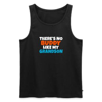 Grandma Gifts - Männer Premium Bio Tank Top - Schwarz - Vorne - AI Model Male 178 light (178cm)