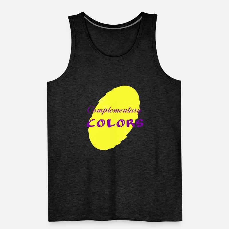 Komplementärfarben3 Männer Premium Bio Tank Top