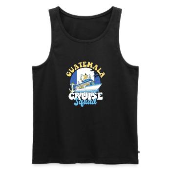 Guatemala Cruise Squad Family Vacation Trip - Men's Premium Organic Tank Top - black - Front - AI Model Male 178 light (178cm)
