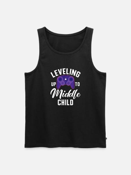 Middle Child Gifts - Men's Premium Organic Tank Top - black