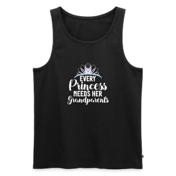Granddaughter Gifts - Men's Premium Organic Tank Top - black - Front - Michal (187cm)