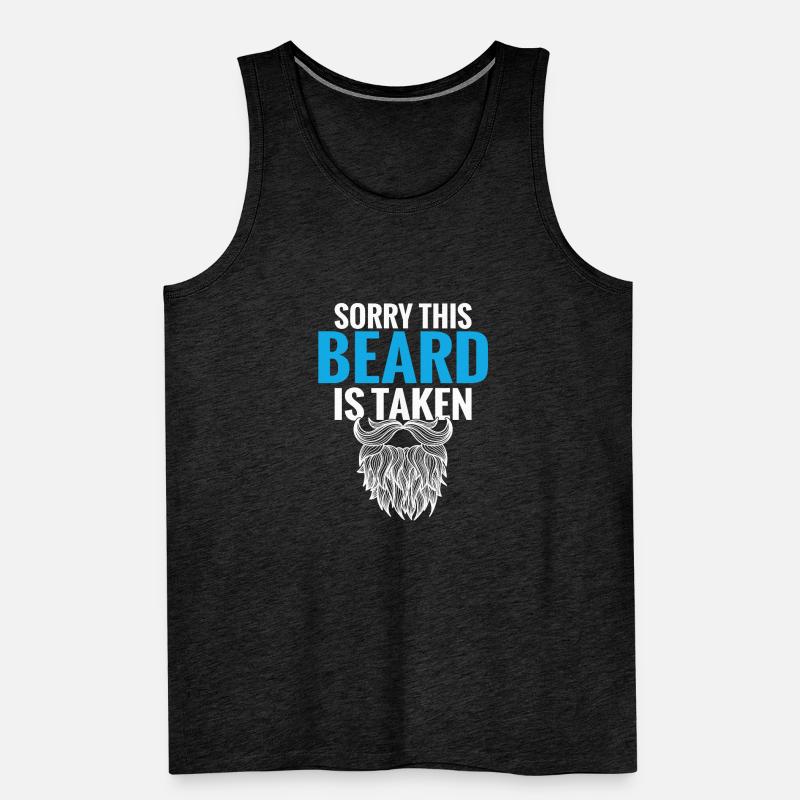 Giftidea Beard Men Männer Premium Bio Tank Top