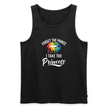 Lesbian Gifts - Männer Premium Bio Tank Top - Schwarz - Vorne - Michal (187cm)