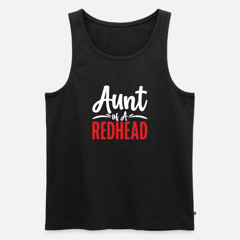 Redhead Gifts - Männer Premium Bio Tank Top - Schwarz