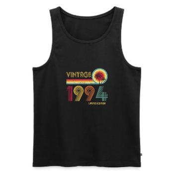 30th Birthday Vintage 1994 Classic Birthday 30 Yea - Men's Premium Organic Tank Top - black - Front - Michal (187cm)