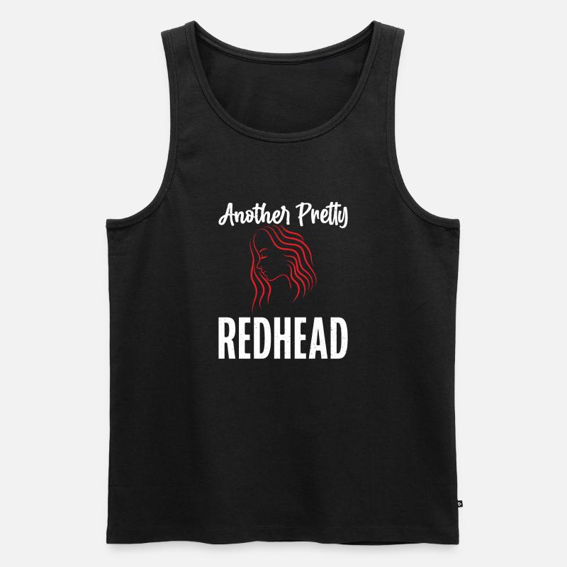 Redhead Gifts - Männer Premium Bio Tank Top - Schwarz