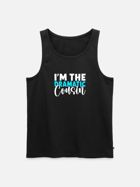 Cousin Gifts - Men's Premium Organic Tank Top - black
