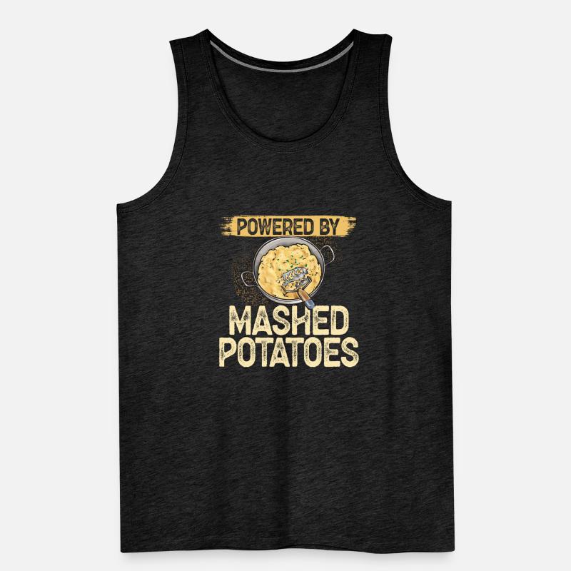 Mashed potatoes Mashed potatoes Men's Premium Organic Tank Top