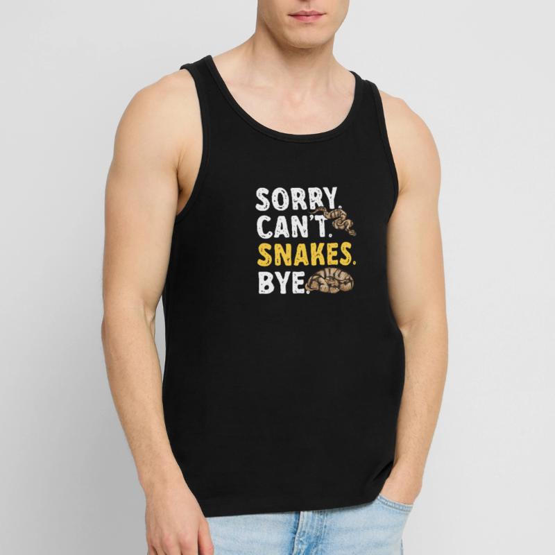 Ball Python Snake King Python Débardeur bio Premium Homme