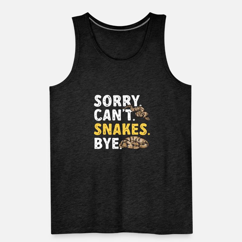 Ball Python Schlange Königspython Männer Premium Bio Tank Top