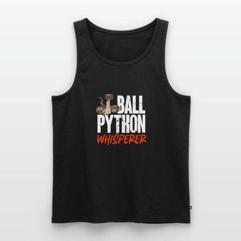 Ball Python Schlange Königspython Männer Premium Bio Tank Top