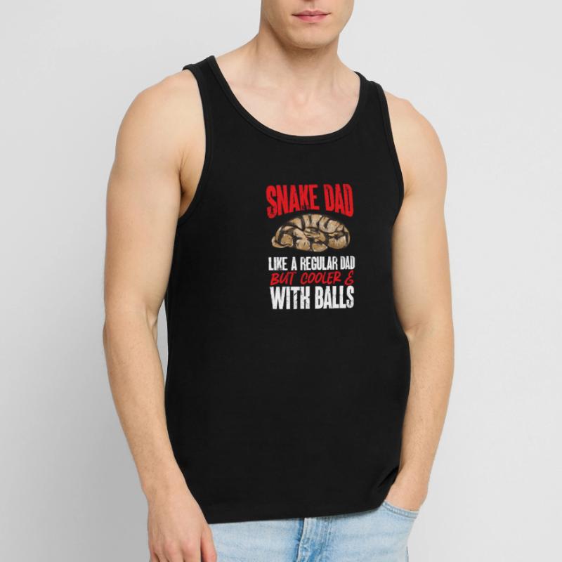 Ball Python Schlange Königspython Männer Premium Bio Tank Top