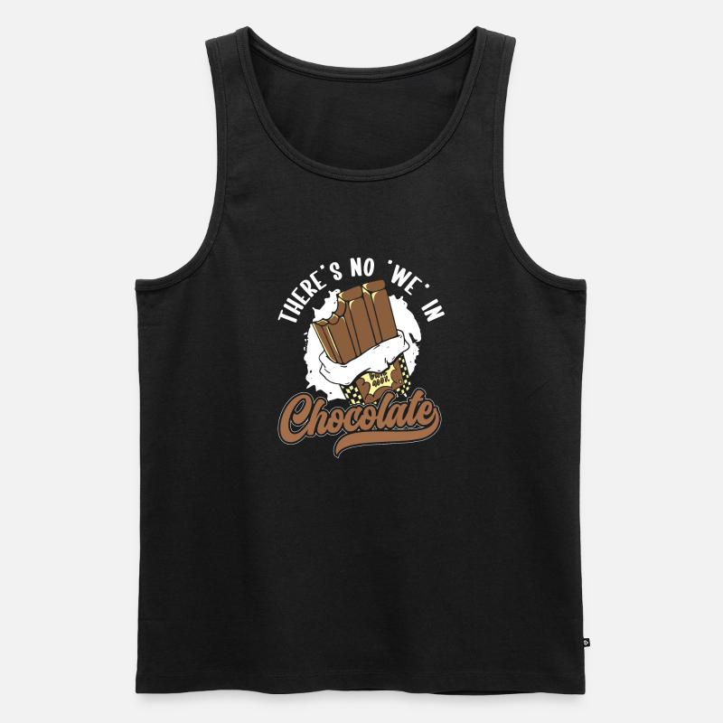 Ich Liebe - Männer Premium Bio Tank Top - Schwarz