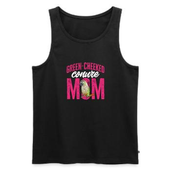Molina Parakeet Parrot Bird Parakeet - Men's Premium Organic Tank Top - black - Front - Michal (187cm)