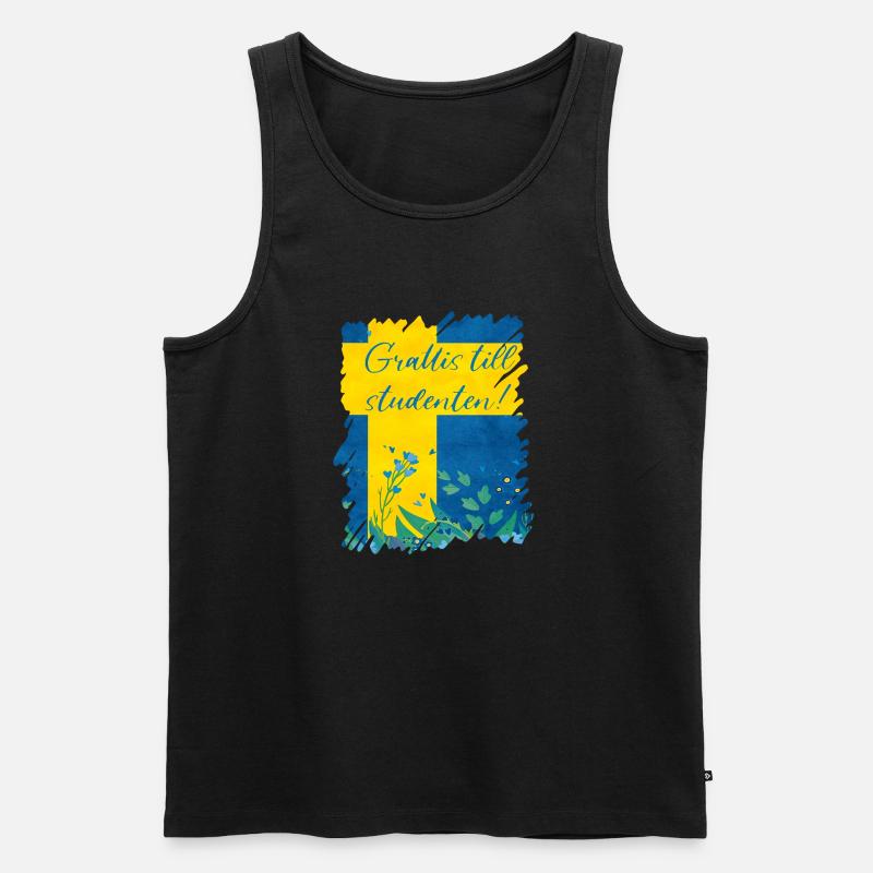 Abschlussfeier 2024 Abiturfeier - Männer Premium Bio Tank Top - Schwarz
