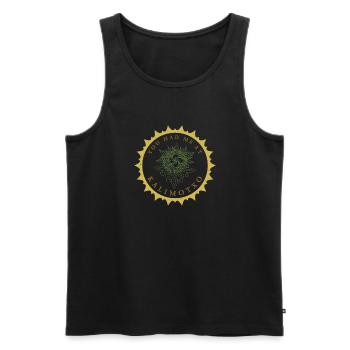 Basken Spanisch Spanien Baskenland Euskal - Männer Premium Bio Tank Top - Schwarz - Vorne - AI Model Male 178 light (178cm)