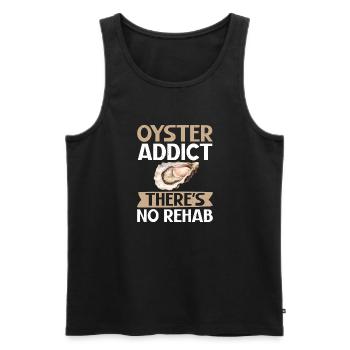 Oyster Gifts - Männer Premium Bio Tank Top - Schwarz - Vorne - AI Model Male 178 light (178cm)
