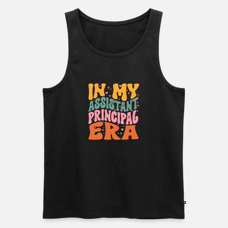 Stellvertretender Schulleiter - Männer Premium Bio Tank Top - Schwarz
