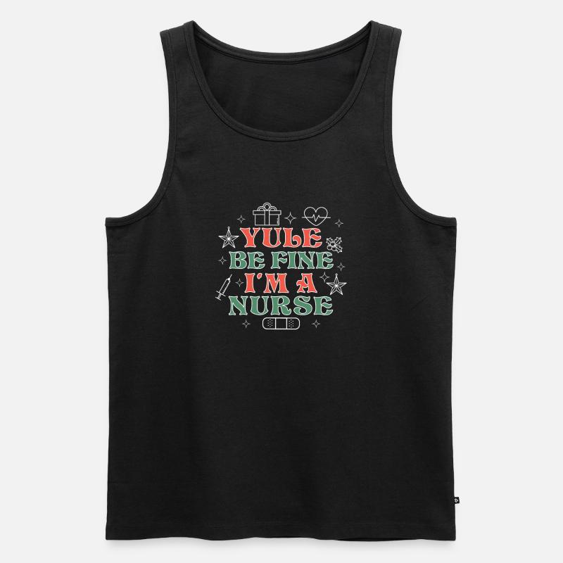 Lustiger - Männer Premium Bio Tank Top - Schwarz