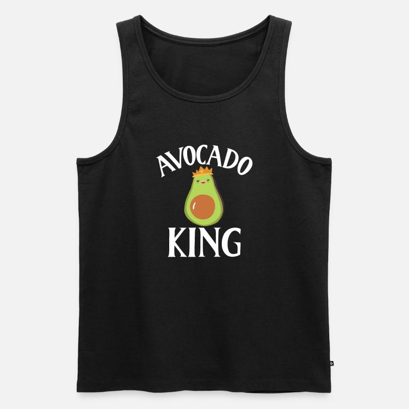 Avocado Gifts - Männer Premium Bio Tank Top - Schwarz