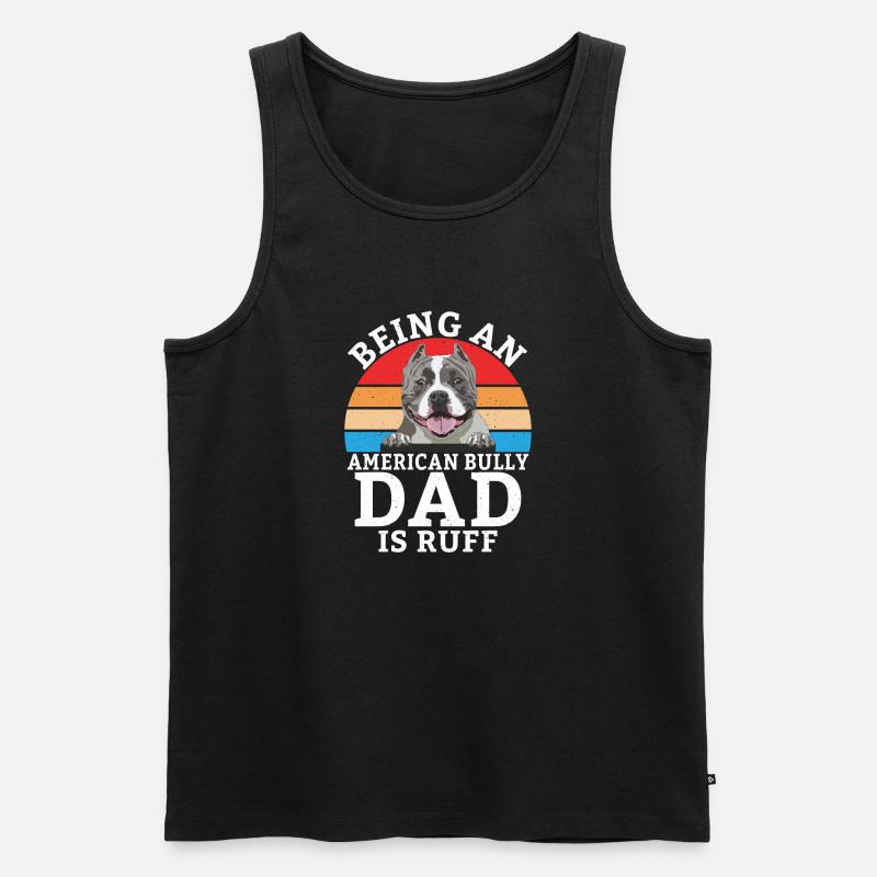 American Bully Gifts - Men's Premium Organic Tank Top - black