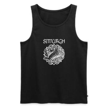 Persien Mythologie Faravahar Zoroastrismus Parsy - Männer Premium Bio Tank Top - Schwarz - Vorne - Michal (187cm)