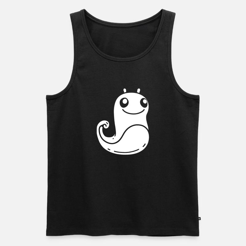 Slug 3 - Männer Premium Bio Tank Top - Schwarz