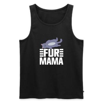 Cat Mom Gifts - Männer Premium Bio Tank Top - Schwarz - Vorne - Michal (187cm)