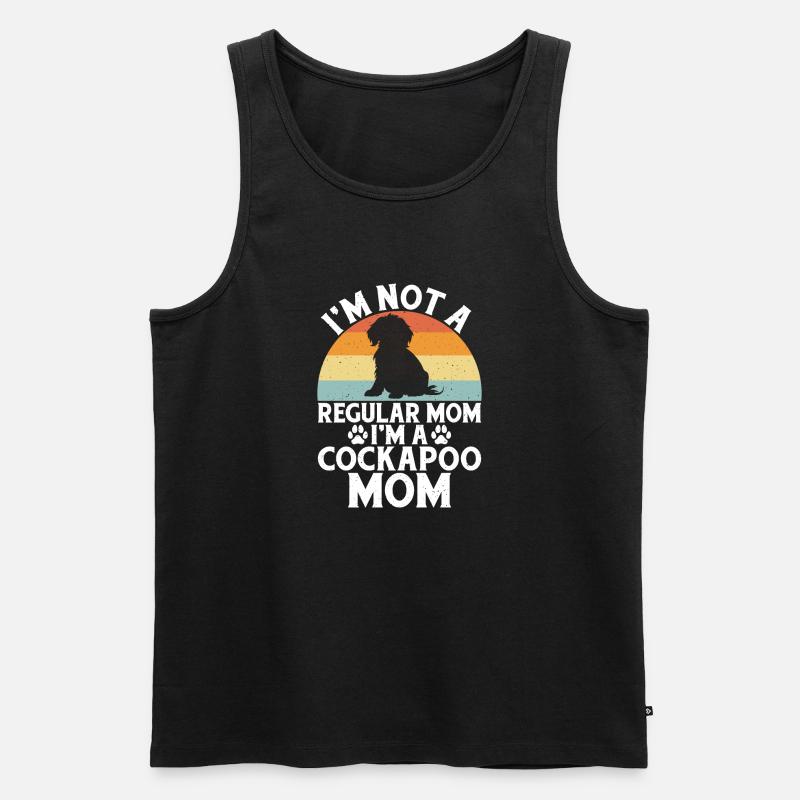 Cockapoo Gifts - Männer Premium Bio Tank Top - Schwarz