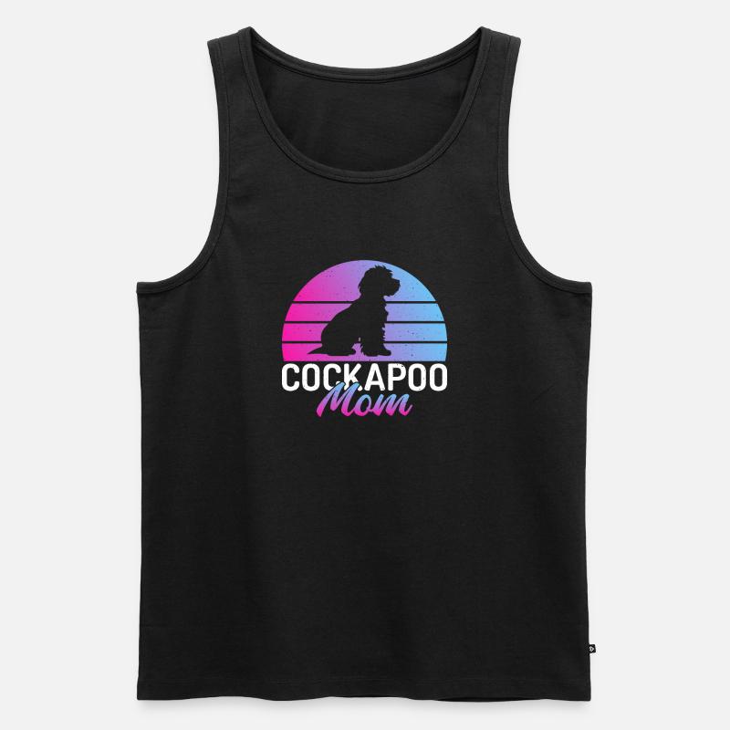 Cockapoo Gifts - Männer Premium Bio Tank Top - Schwarz