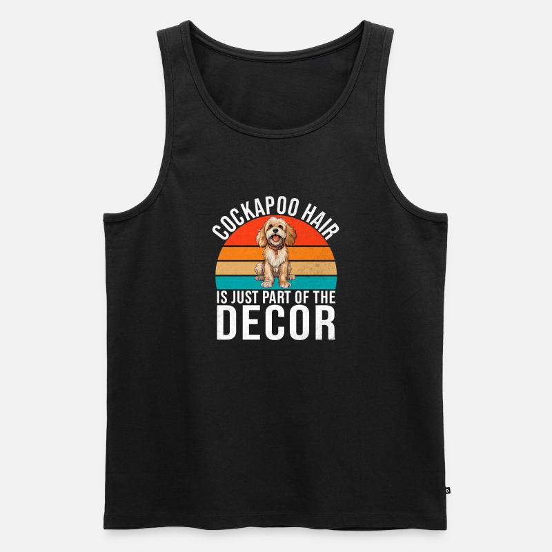 Cockapoo Gifts - Men's Premium Organic Tank Top - black