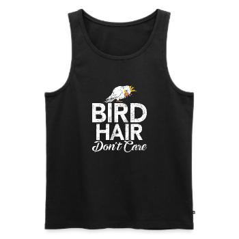 Cockatiel Gifts - Männer Premium Bio Tank Top - Schwarz - Vorne - Michal (187cm)