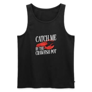 Crawfish Gifts - Männer Premium Bio Tank Top - Schwarz - Vorne - Michal (187cm)