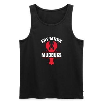 Crawfish Gifts - Männer Premium Bio Tank Top - Schwarz - Vorne - Michal (187cm)